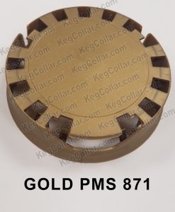 Tamper Evident Keg Cap gold