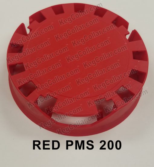 Tamper Evident Keg Cap red