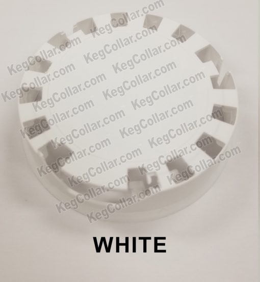 Tamper Evident Keg Cap white