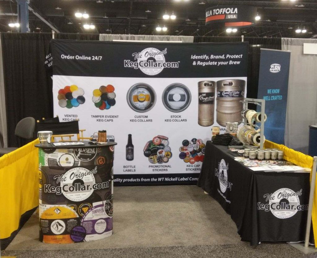 KegCollar.com booth 3031 at the Craft Brewers Conference in Denver, Colorado